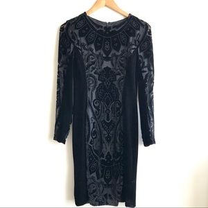 Alexia Admor velvet midi dress